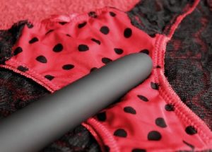 Undies and gray vibrator